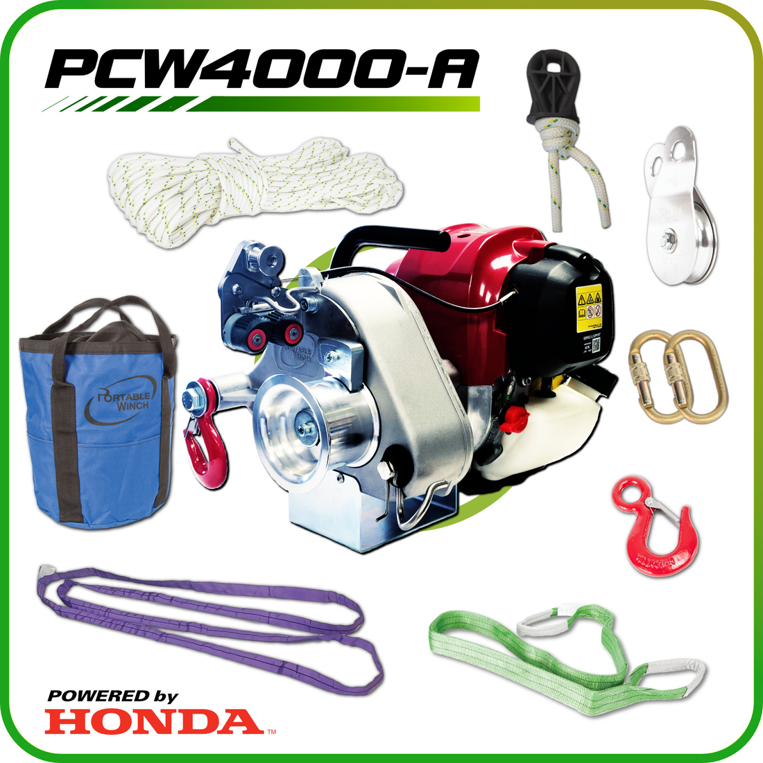 Gx50 Gas-powered Portable Winch