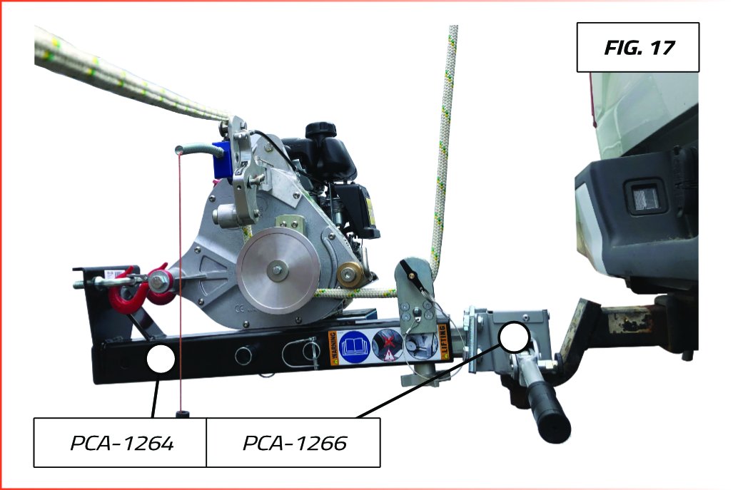 Heck-pack Anchoring System With Adaptor For 50-mm Towing Balls